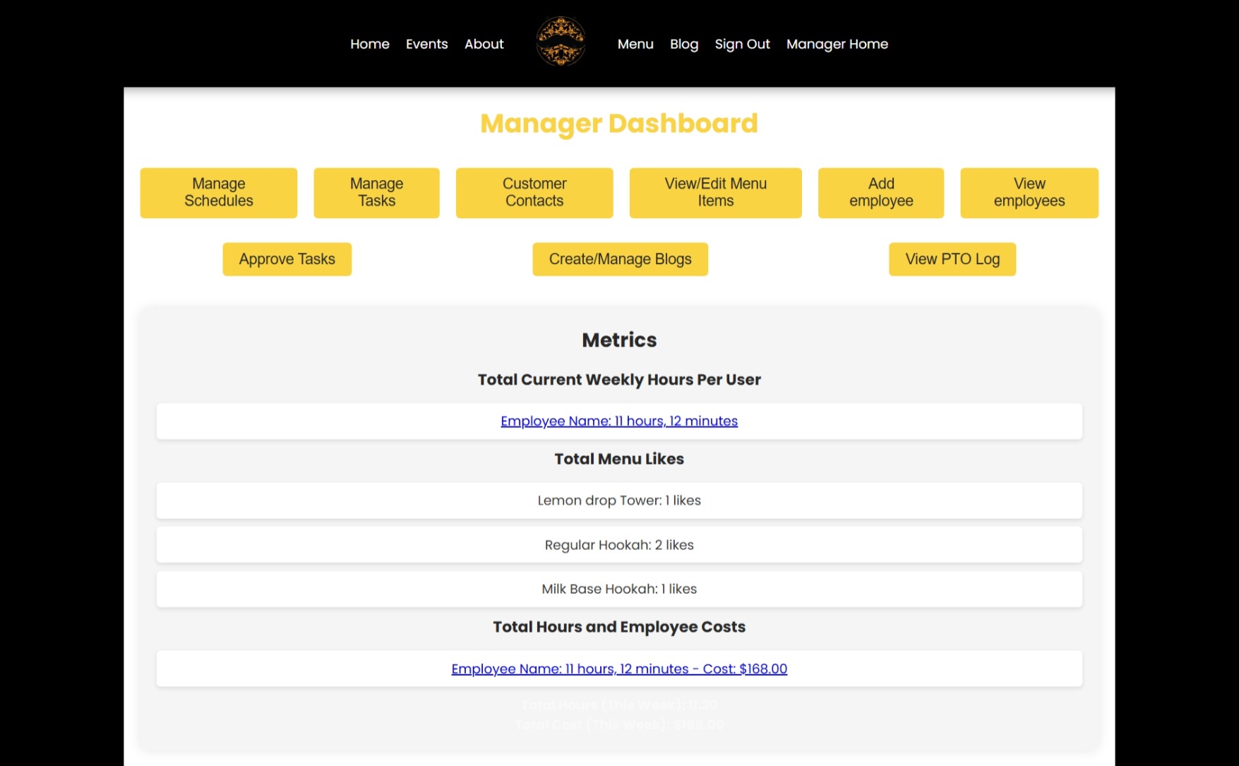 Backend CRM